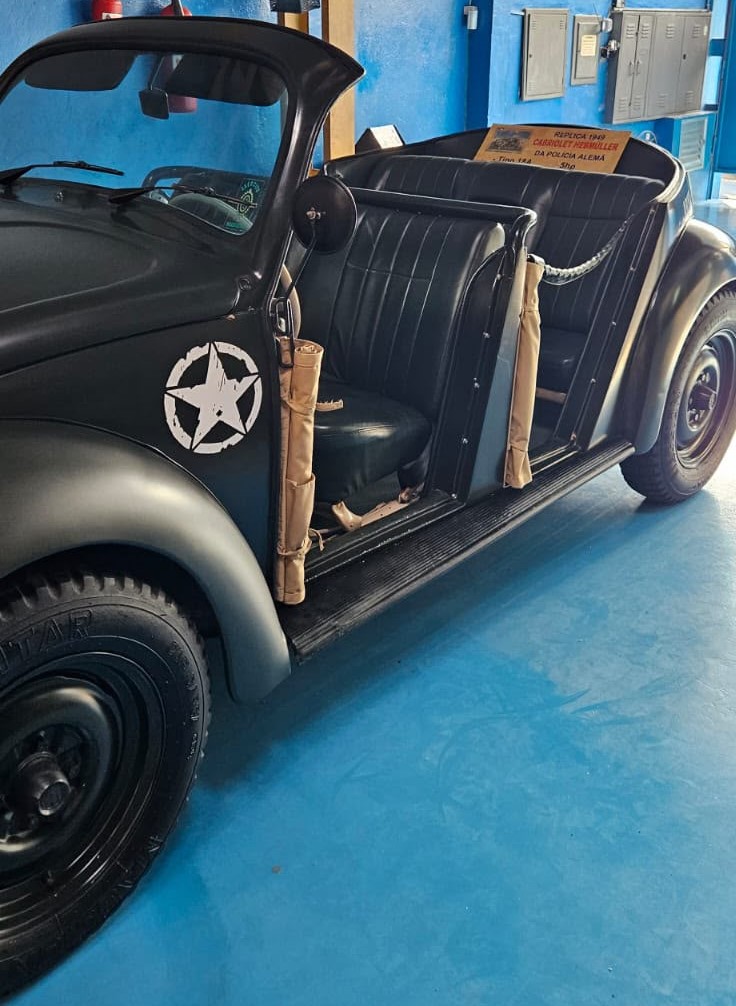Vw Fusca Hebmuller Policia Alemã 1949 a venda | Garage84